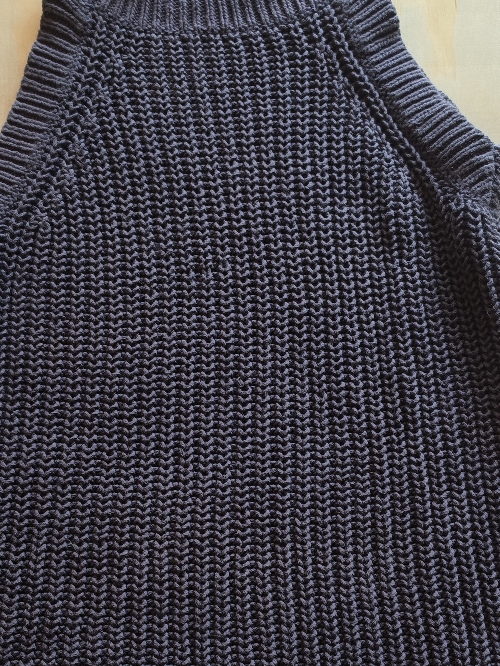 Ann Taylor Shaker Knit Sleeveless Sweater Small Gray Mock Neck Halter Top Vest S